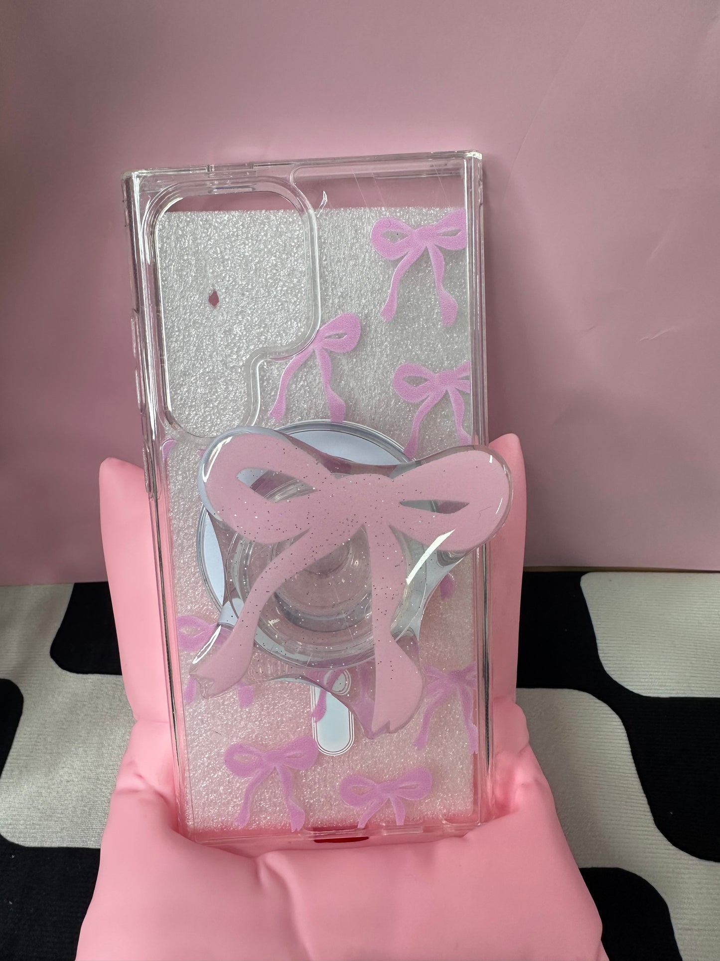 One set Phone cases with Magnetic Pop sockets